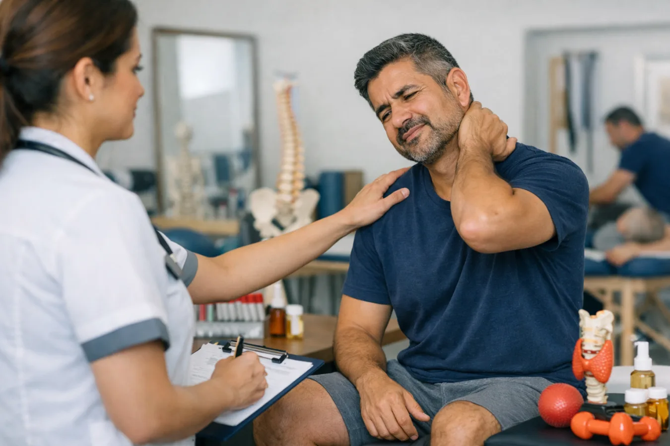 ¿Qué especialista trata las contracturas musculares?