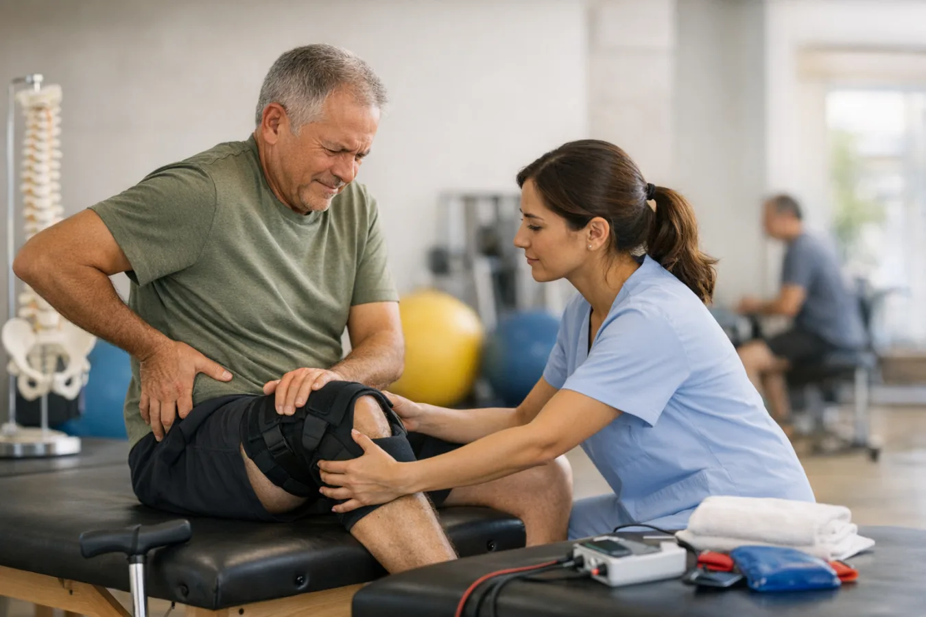 ¿Qué especialista trata la lesión de rodilla?